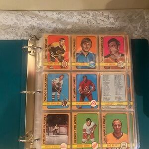 1972-73 O-PEE-CHEE HOCKEY COMPLETE SET (341) WITH WHA CARDS